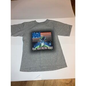 Vintage Disney Store Toy Story Buzz‎ Lightyear All American Hero Kids T-Shirt